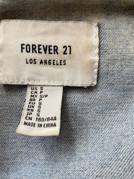 Kurtka jeansowa Forever 21 vintage