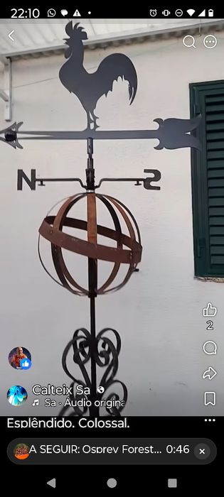 Forjado dobradiças antigas