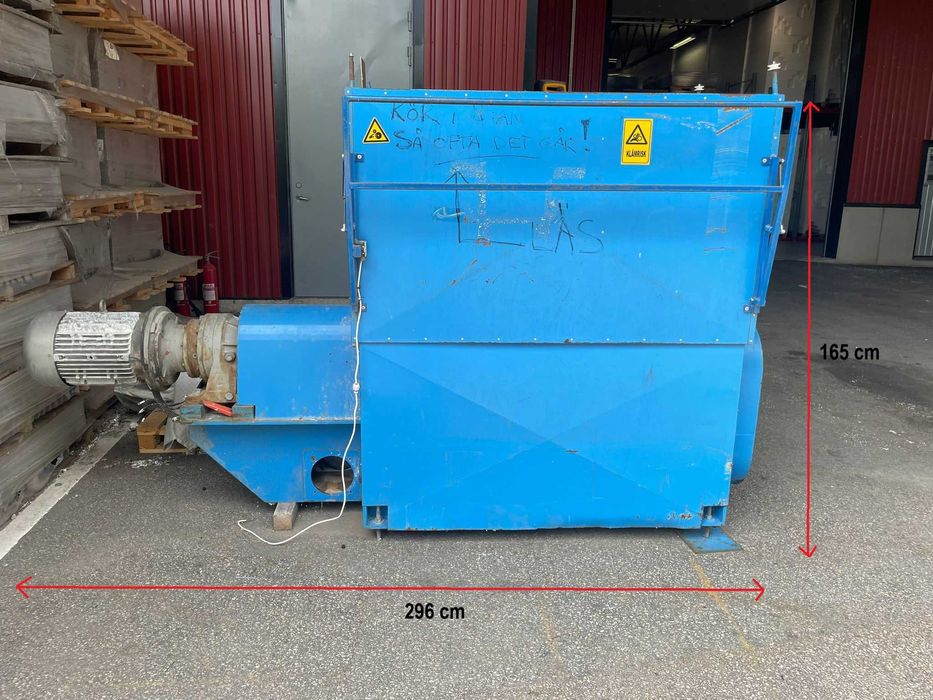 Łamak / kruszarka / młynek do odpadków styropianu