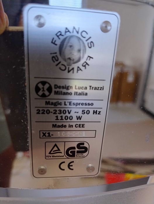 Ekspres Magic L Espresso Francis X1