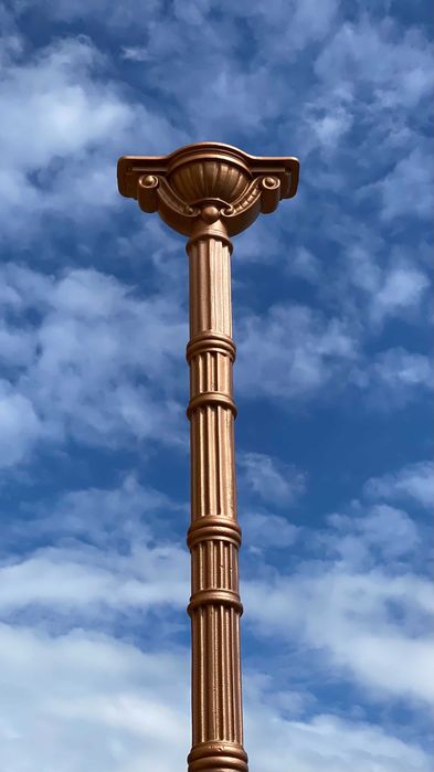 żeliwna zadaszenie podpora słup pergola altana H-2800mm ogrodowa