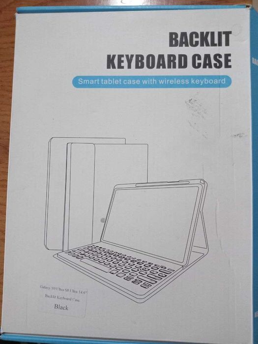 Чохол з клавіатурою для Galaxy S9 Ultra/S8 Ultra 14.6"