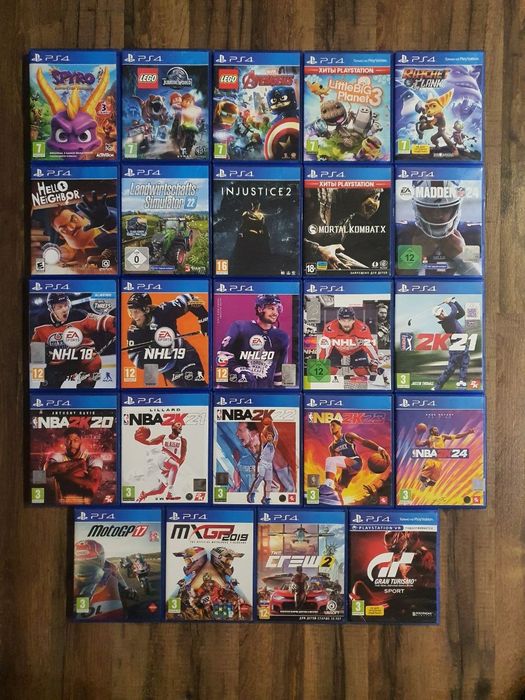 Ігри на ПС4 та ПС5