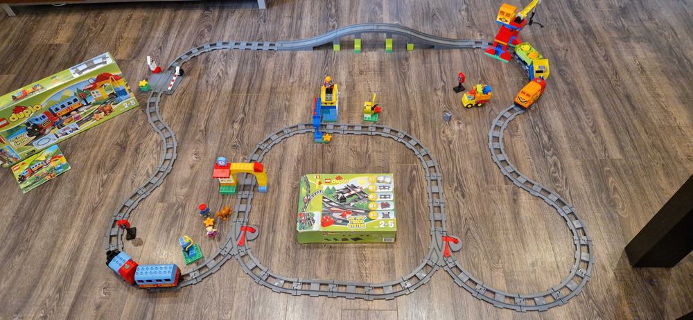 Duplo mega zestaw 10506/507/508 domek lotnisko straż