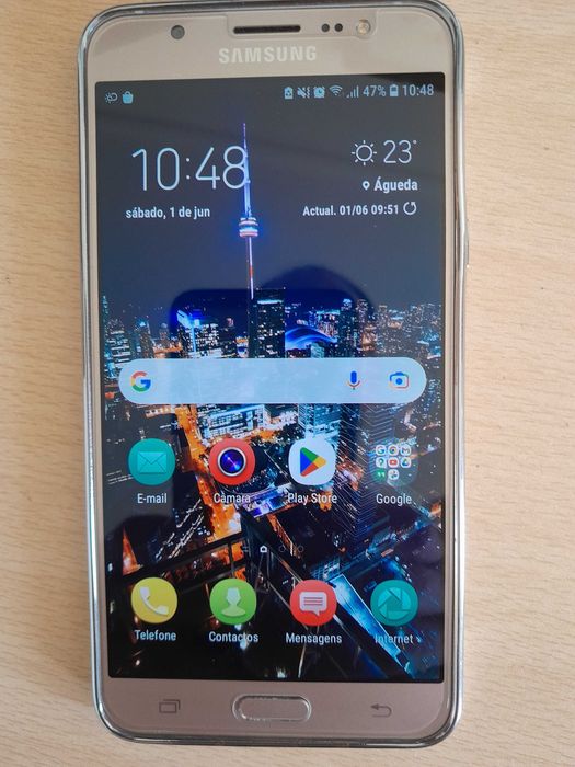 P samsung smartphone em óptimo estado