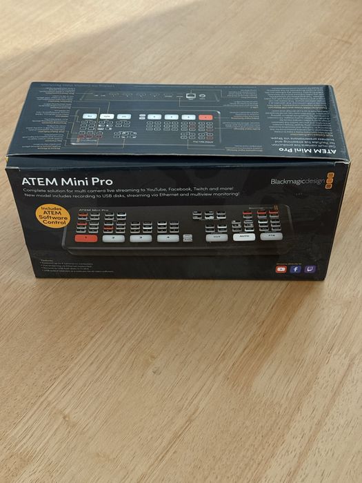 Blackmagic ATEM Mini – Como Novo – Com Garantia