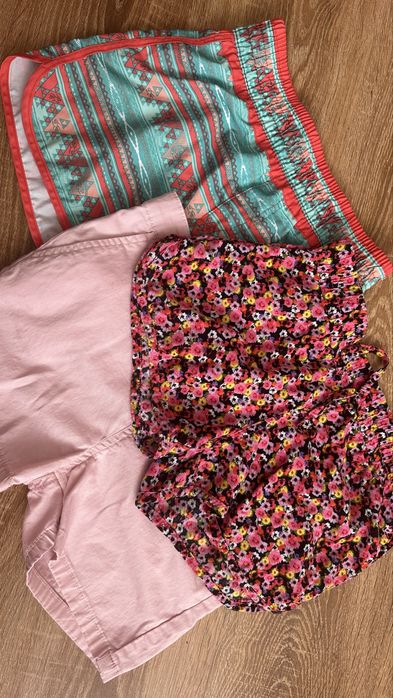 Spodenki dziewczece 140/146