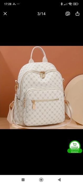 Plecak damski, nowy
