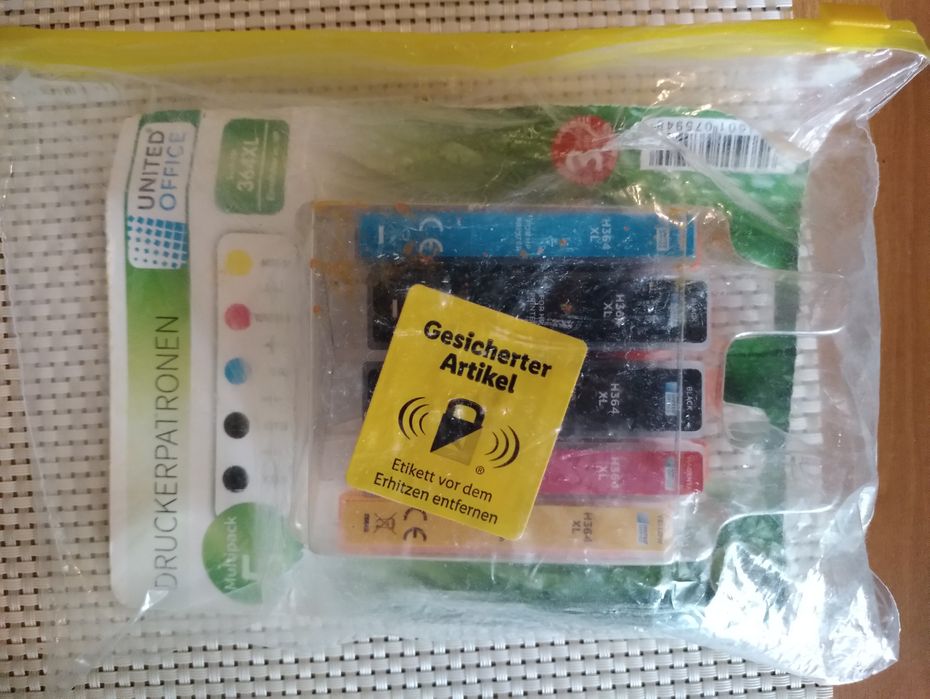 Набір струменевих картриджів для принтерів HP. 364XL.  5штук