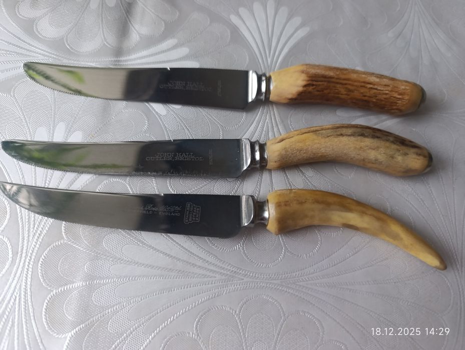 Ножі столові Sheffield і JOHN HOLL