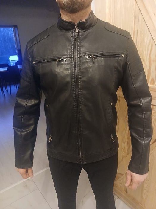 Ramoneska męska czarna rozm.L