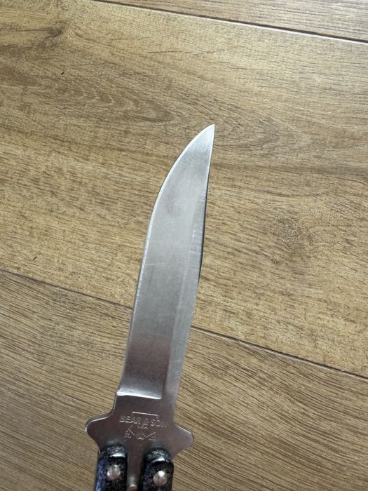 Nóż motylkowy Bear & Son balisong