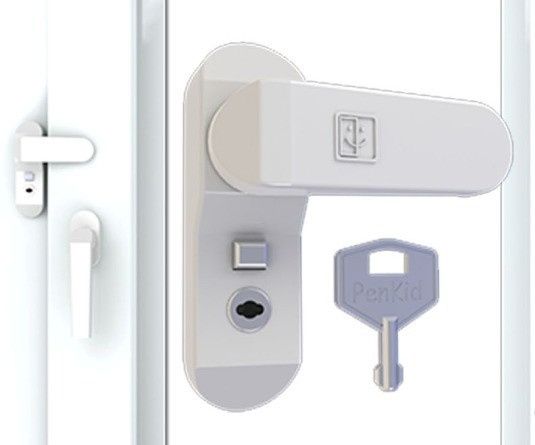 Обмежувач створки, протизламна защіпка, дитячий замок