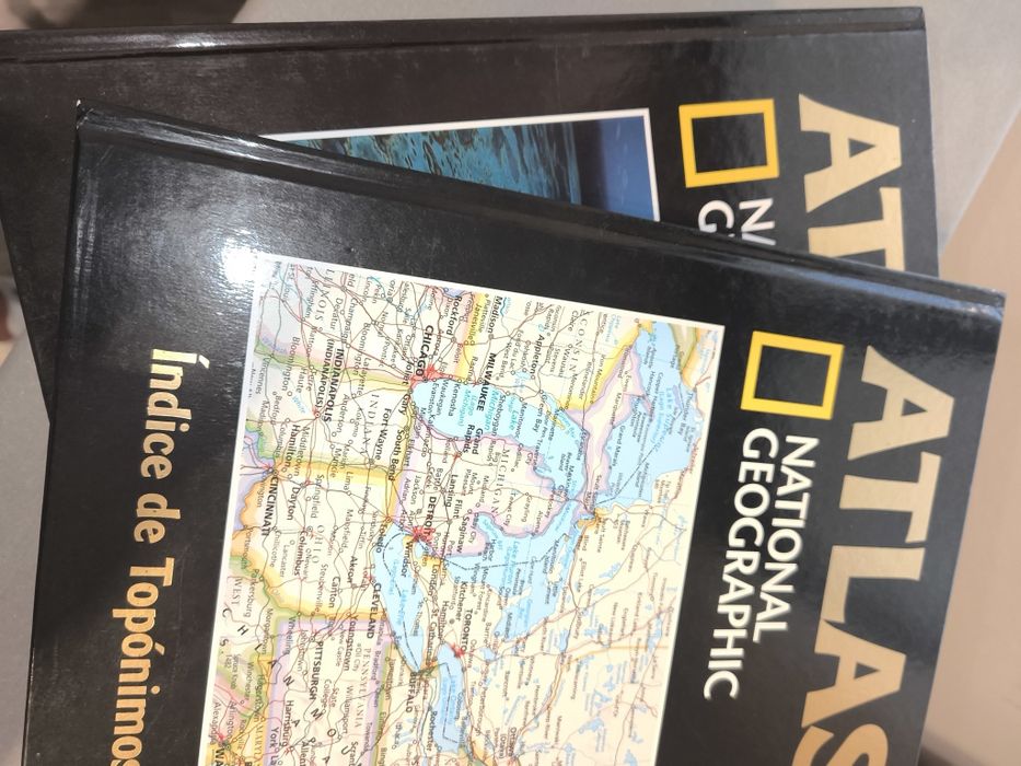 Enciclopédia (coleção de 24- completa) Atlas National Geographic -editora RBA Coleccionables