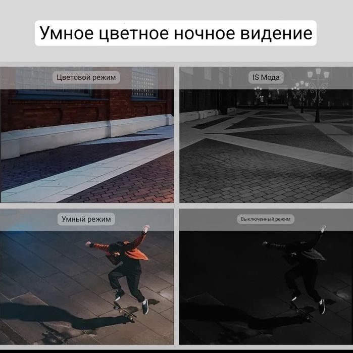 Камера видеонаблюдения Imou Bullet 2E (4 mp] LED подсветка