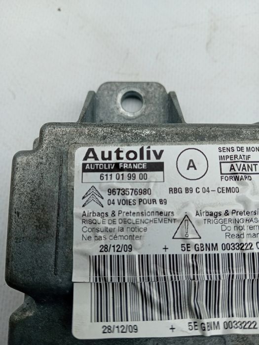 Centralina airbag CITROËN Berlingo (B9)