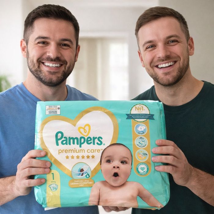 Pampers premium care 1 Newborn Zapas 6 opakowań nie dada lulipu huggie