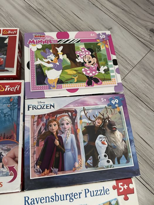 Puzzle zestaw 10 sztuk