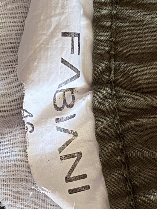 Fabiani 46 3XL ciemno zielone khaki damskie spodenki spodnie capri Vintage