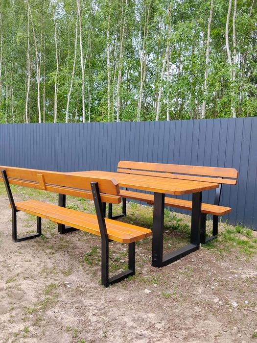 Komplet ogrodowy stół lawka