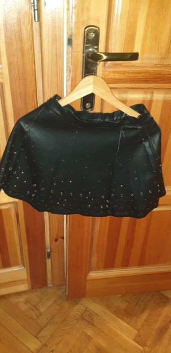 Spodniczka skoro podobna z gadżetami czarna S-M