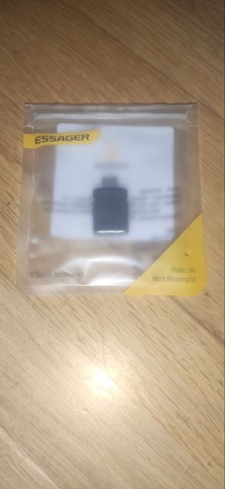 Перехідник адаптер металевий Essager Type-C