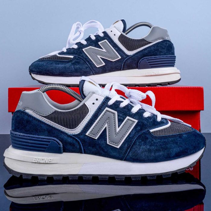 (1902) Кросівки New Balance 574 Legacy сині (41, 42, 43) нб NB
