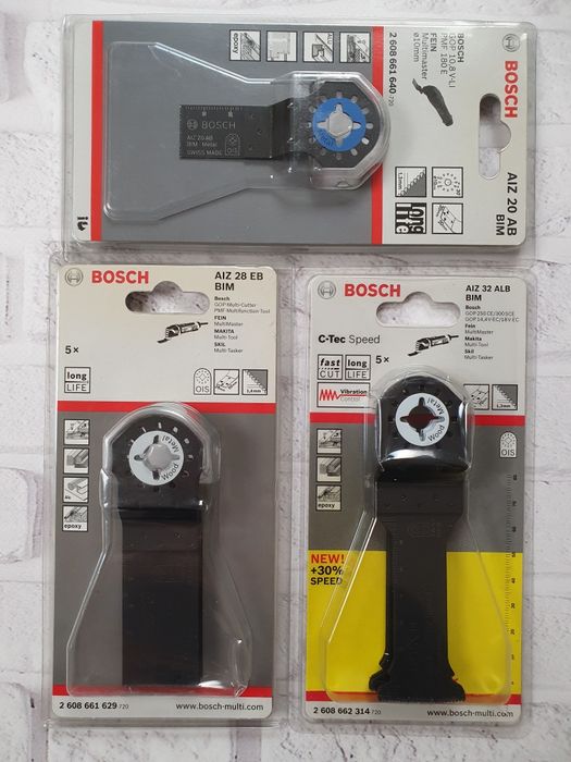 Насадки для  реноватора. Полотна на реноватор BOSCH. Полотна Bosch.