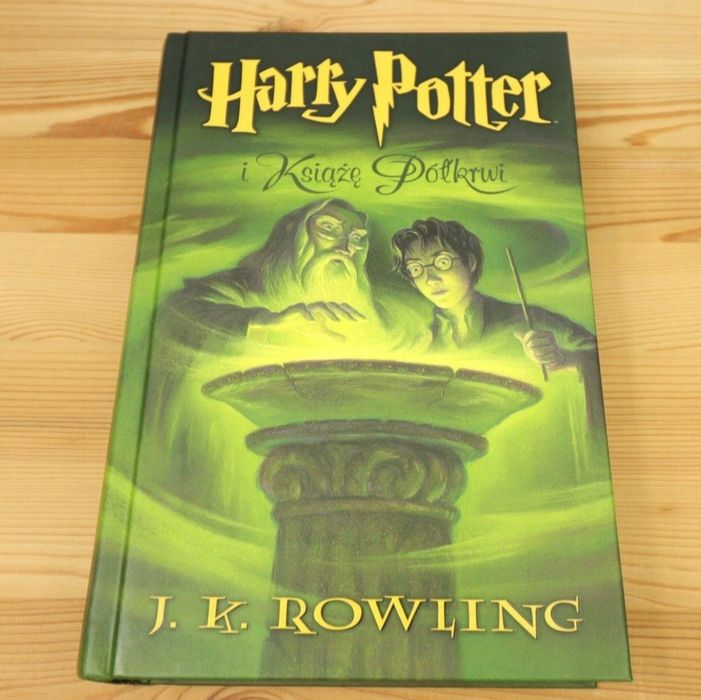 I  wydanie Harry Potter 7 Tomów + Baśnie Barda Beedle'a Książki Twarde PL