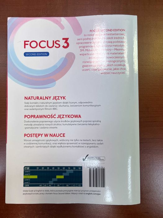 Focus 3 Second Edition. B1/B1