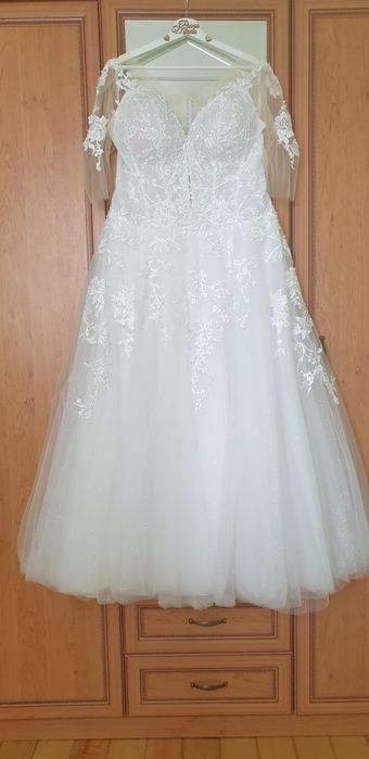 Suknia ślubna 165 cm lub 7/8