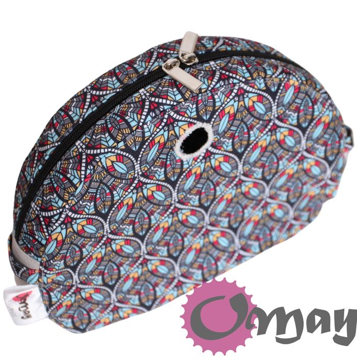 organizer do OBAG MOON LIGHT mozaika czarny 2 kieszenie wkład OMAY