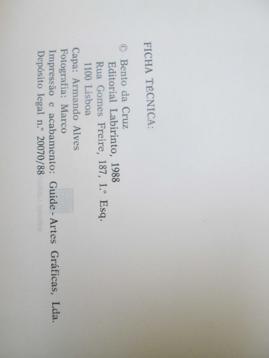 Filhas De Loth, de Bento da Cruz