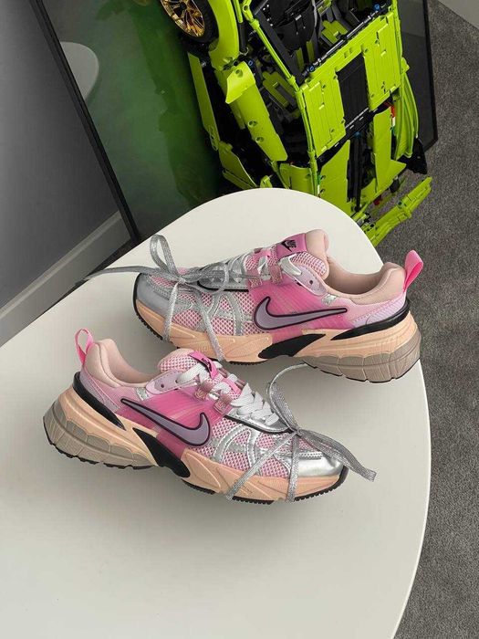 !SALE! Nike V2K Runtekk Beige Pink Silver 36 37 38 39 40 41 найк в2к