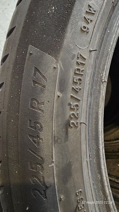Komplet opon Michelin 225/45 R17