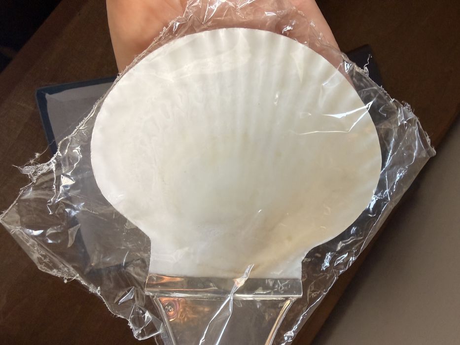 Concha para cerimonia- com prata