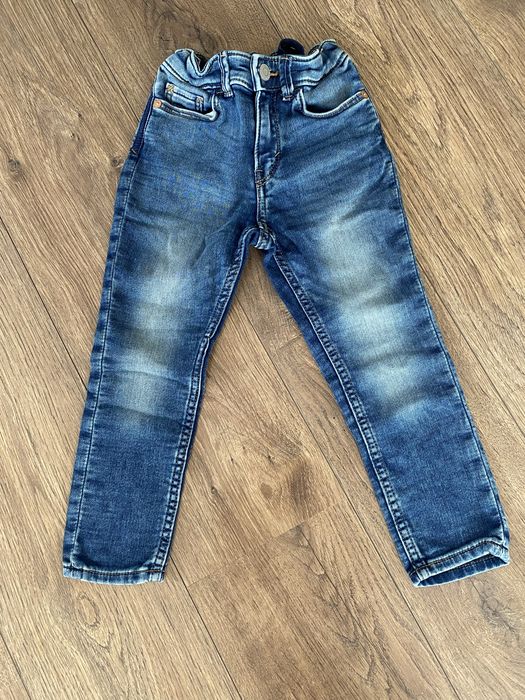 Spodnie chłopięce jeansowe jeansy 104