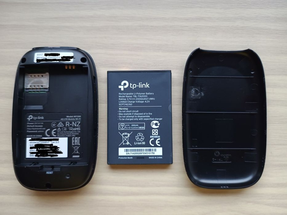 Маршрутизатор TP-LINK M7200 Wi-Fi 4G LTE