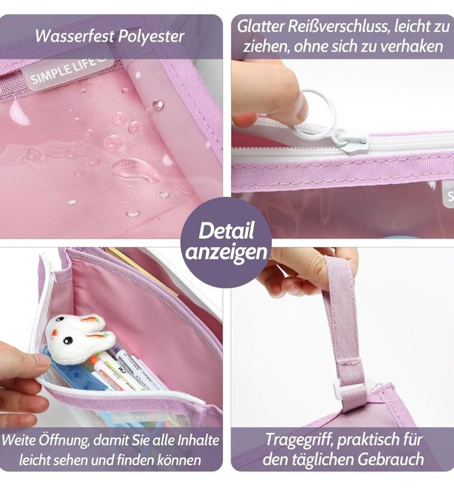 Piórnik szkolny 3 sztuki