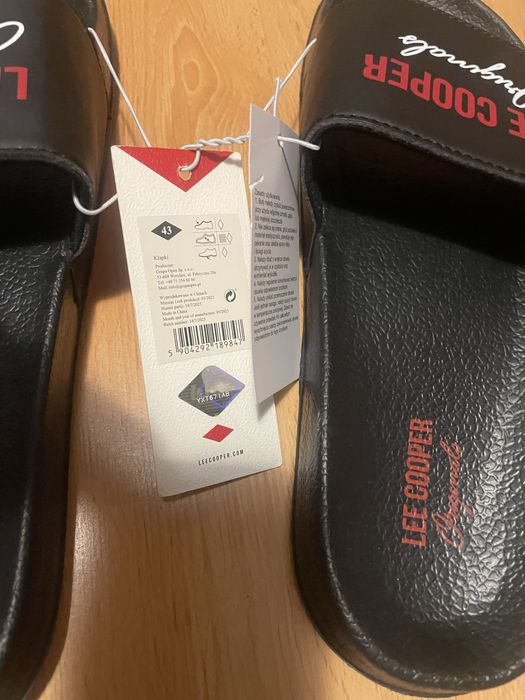 Klapki basenowe Lee Coper rozmaiar 43