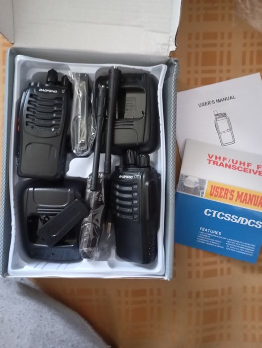 Рация 2 шт  Baofeng BF 888s полный комплект  баофенг  рации