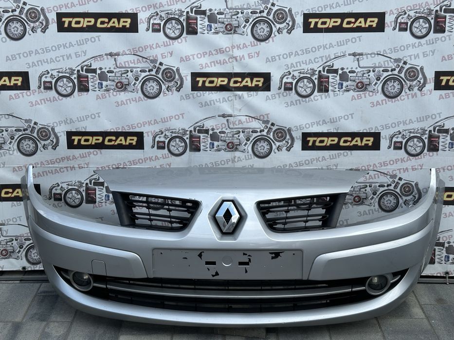 Бампер на Рено Сценік 2 Renault Scenic 3 хороший стан колір TED69