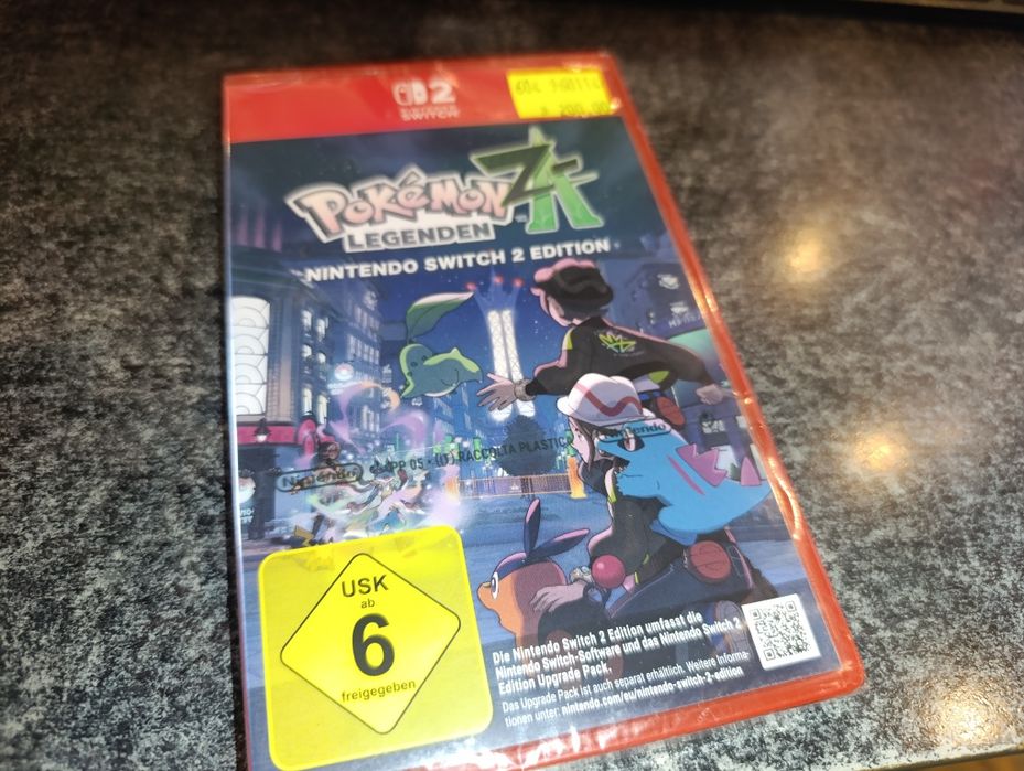 Pokemon Legends Z-A Nintendo Switch 2 NS2 nowa po angielsku