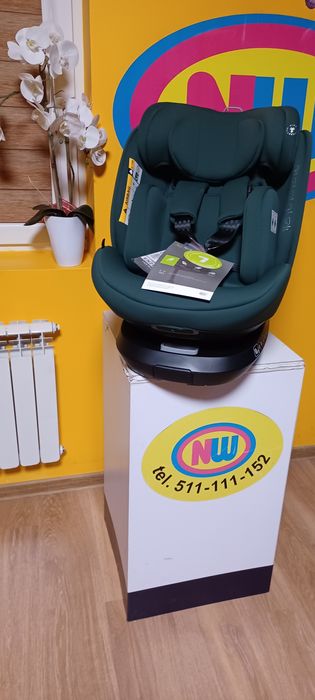 Nowy fotelik samochodowy I-Size Isofix do 150 cm