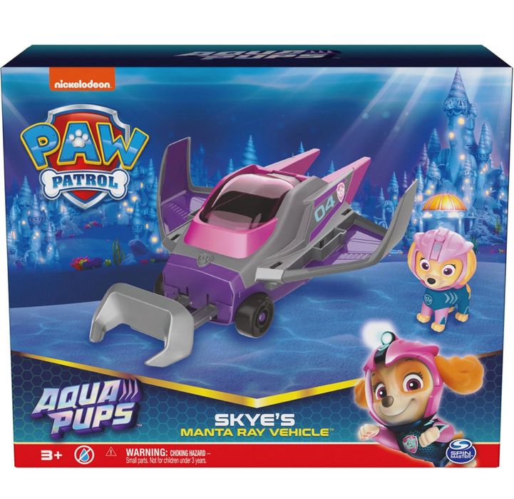 Paw Patrol Aqua Pups Sky Скай Щенячий патруль аква Spin Master