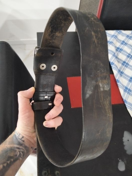 Cinto pele militar polícia