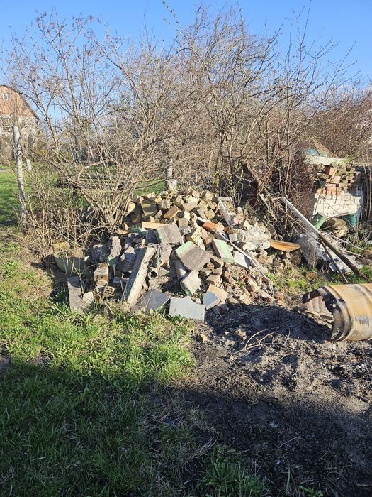 Бой кирпича,цегли, Крихта, Бій Бетону, Дроблений Бетон,Цегла, Підсипка