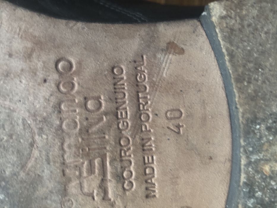 Sapatos Armando Silva Pretos N. 40