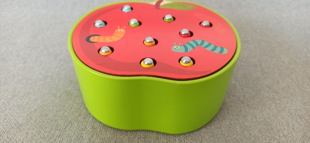 Gra Blocks Łapanie Robaków Jabłko Gąsienice Magnetyczne Stan Idealny!