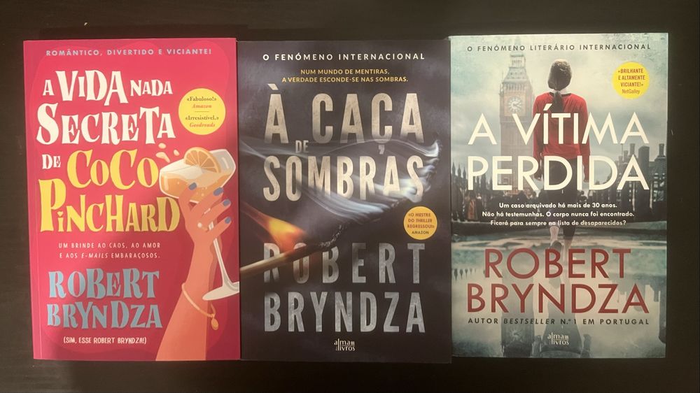 A Vida Nada Secreta de Coco Pinchard+A caça de sombras+A vitima perdid